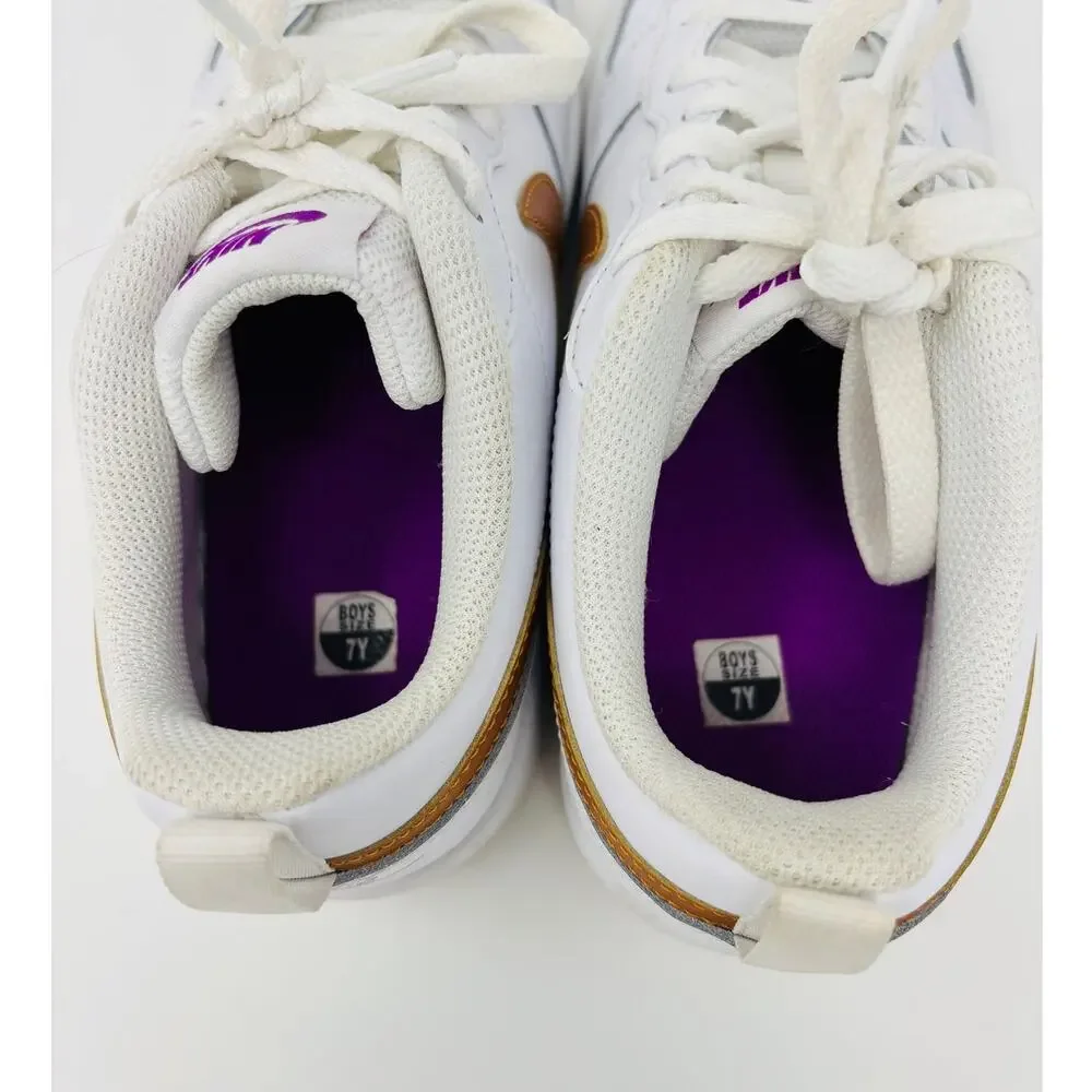 Nike Court Borough Low 2 SE GS White Metallic Copper DQ5970-100